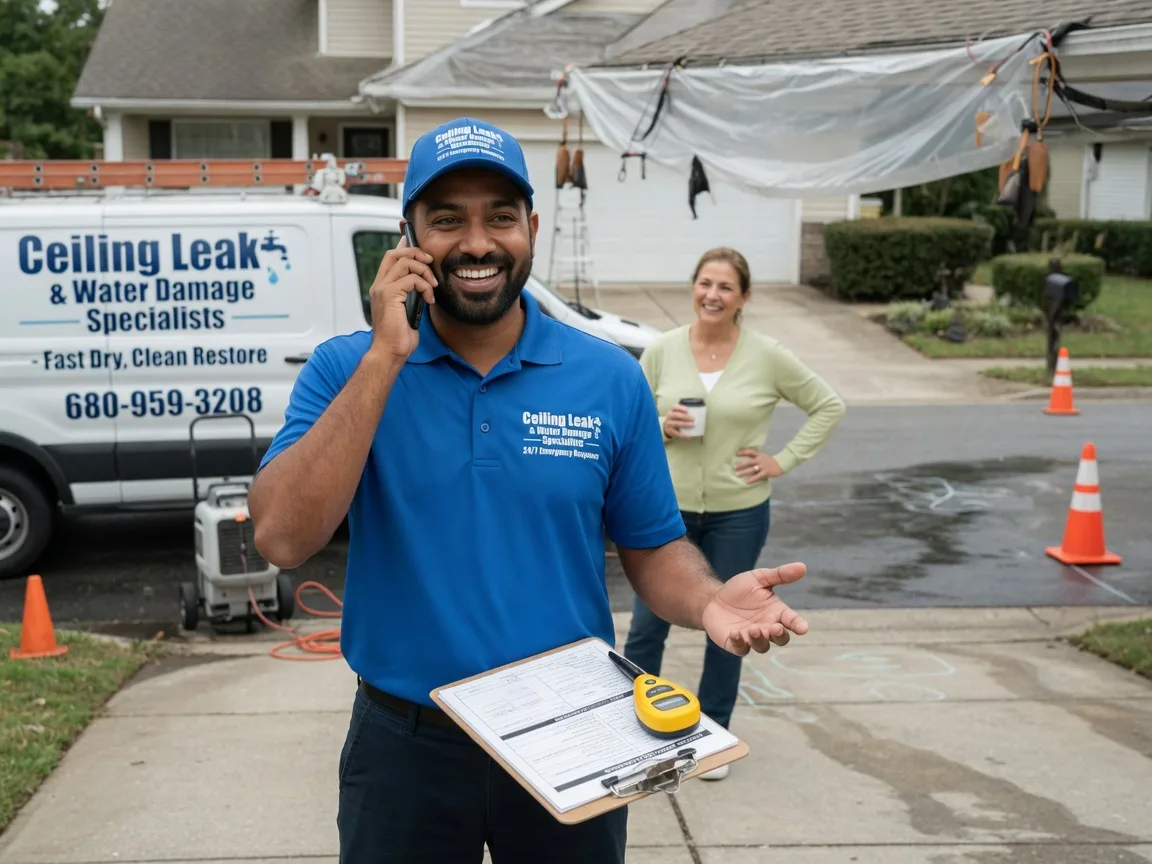 Ceiling Leak Cleanup Atascosa, TX FAQs